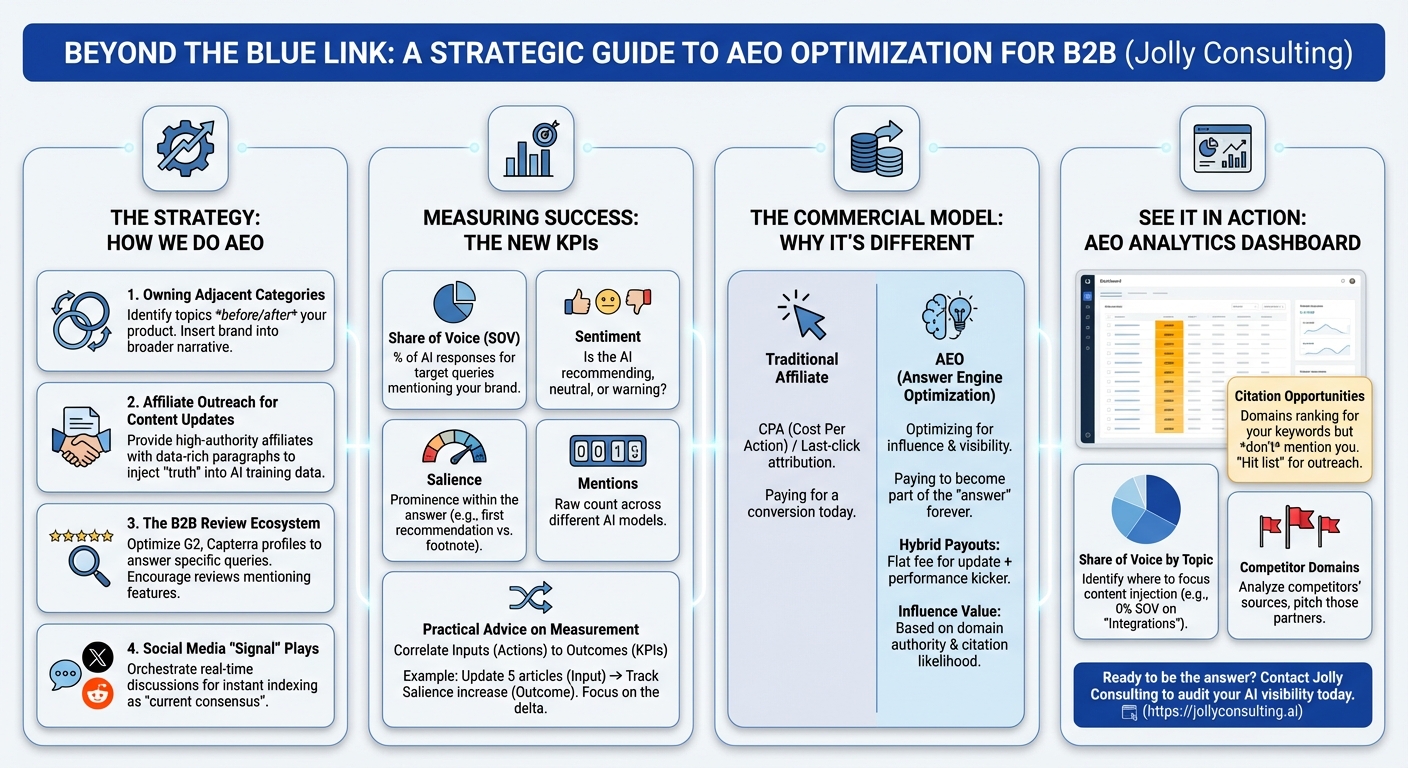 AEO Optimization Infographic